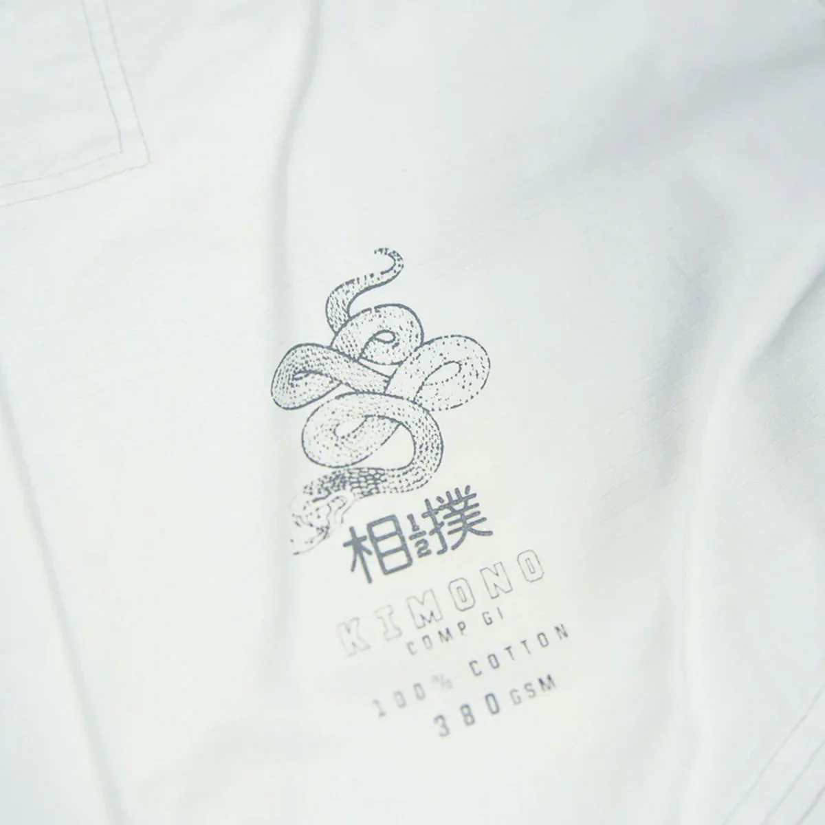 BJJ Gi Half Sumo Mamba IBJJF Blanco - Image 12