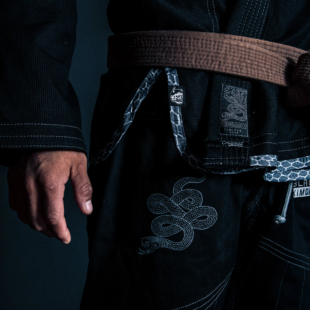 BJJ Gi Half Sumo Mamba Negro - Image 19