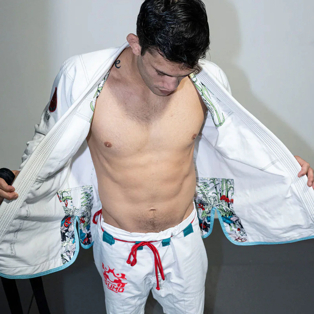 BJJ Gi Half Sumo Tengu Blanco - Image 20