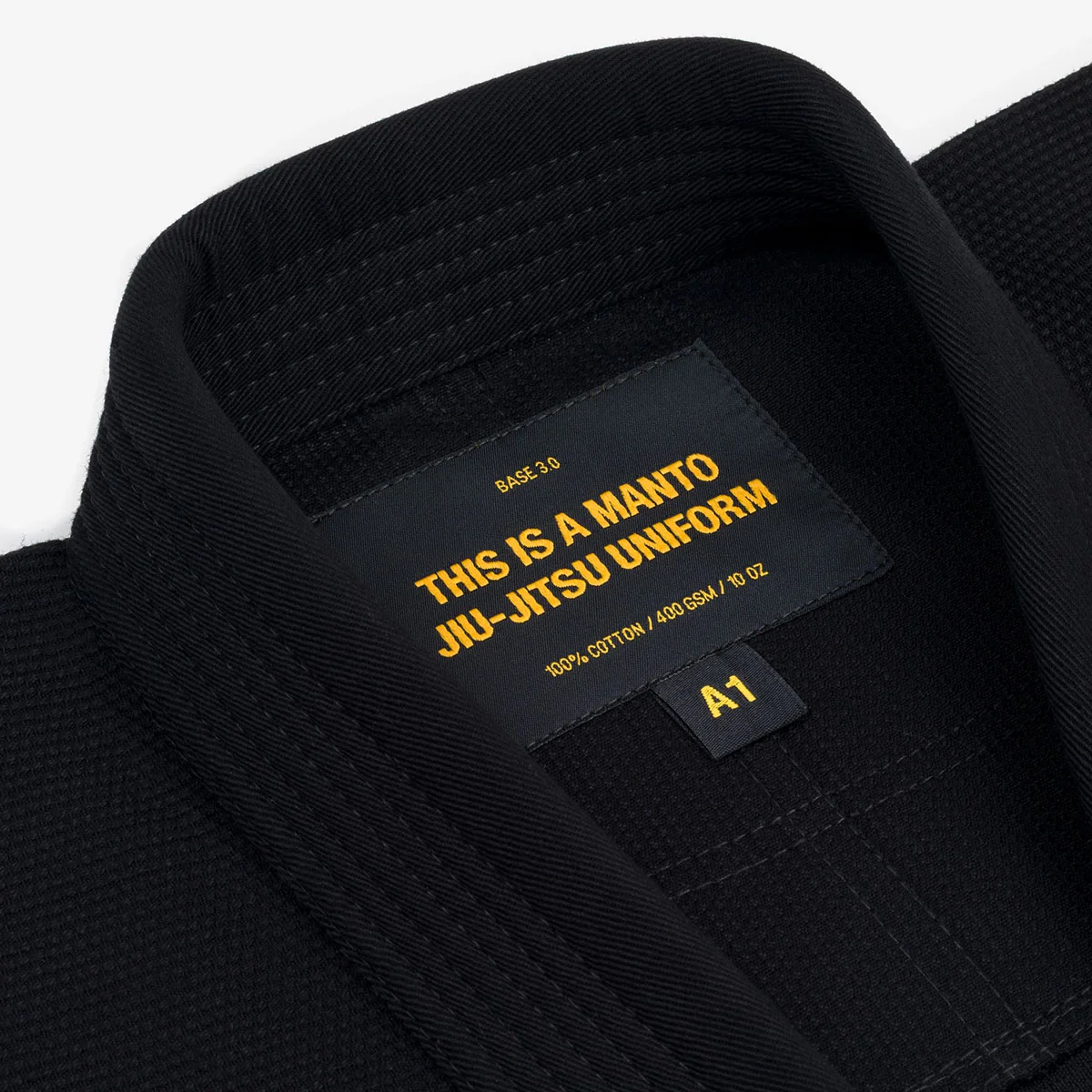 BJJ Gi Manto Base 3.0 Negro-naranja  - Image 11