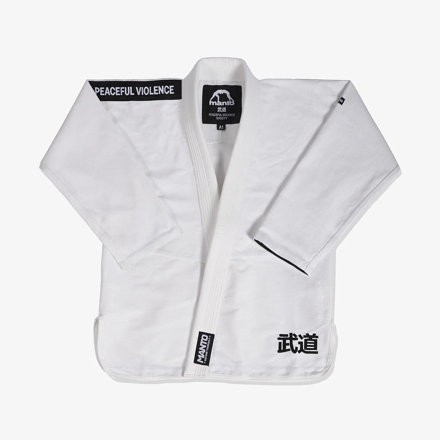 BJJ Gi Manto Society blanco - Image 2