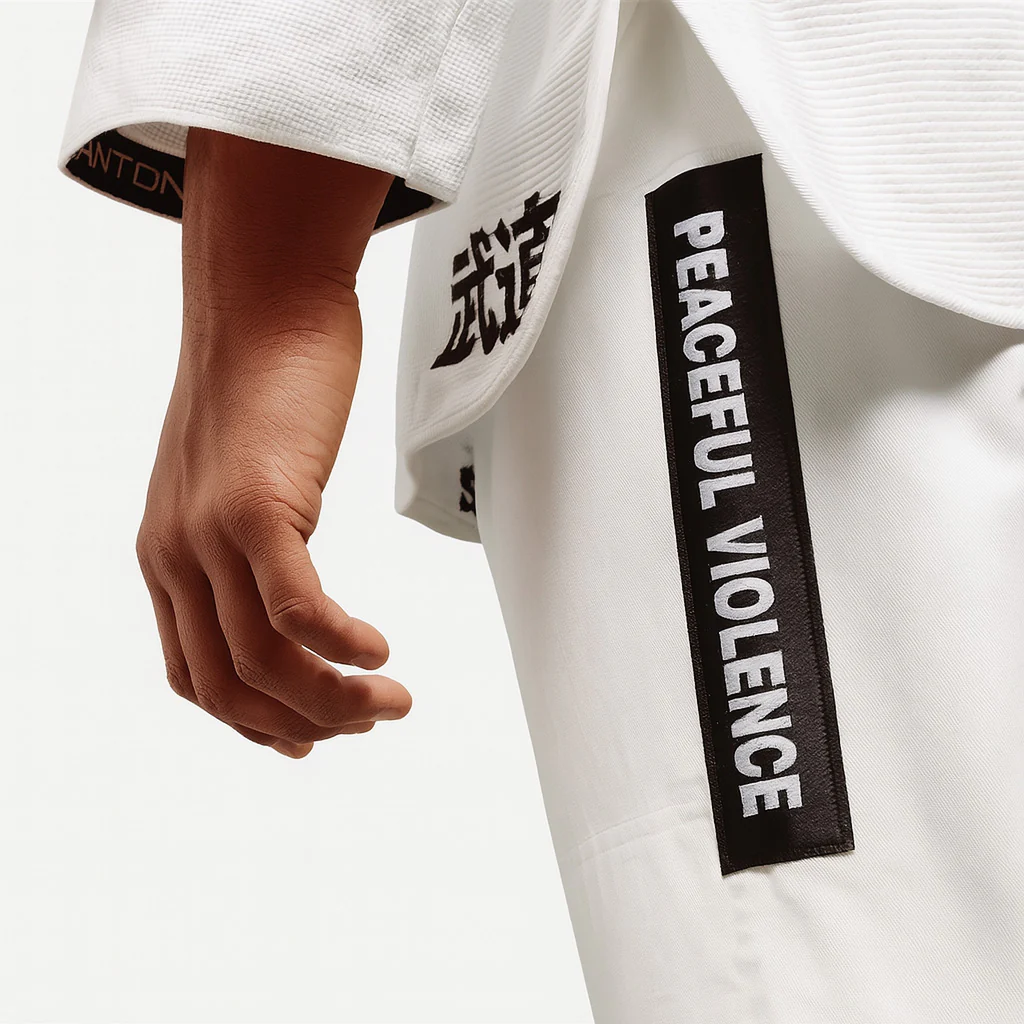 BJJ Gi Manto Society blanco - Image 5