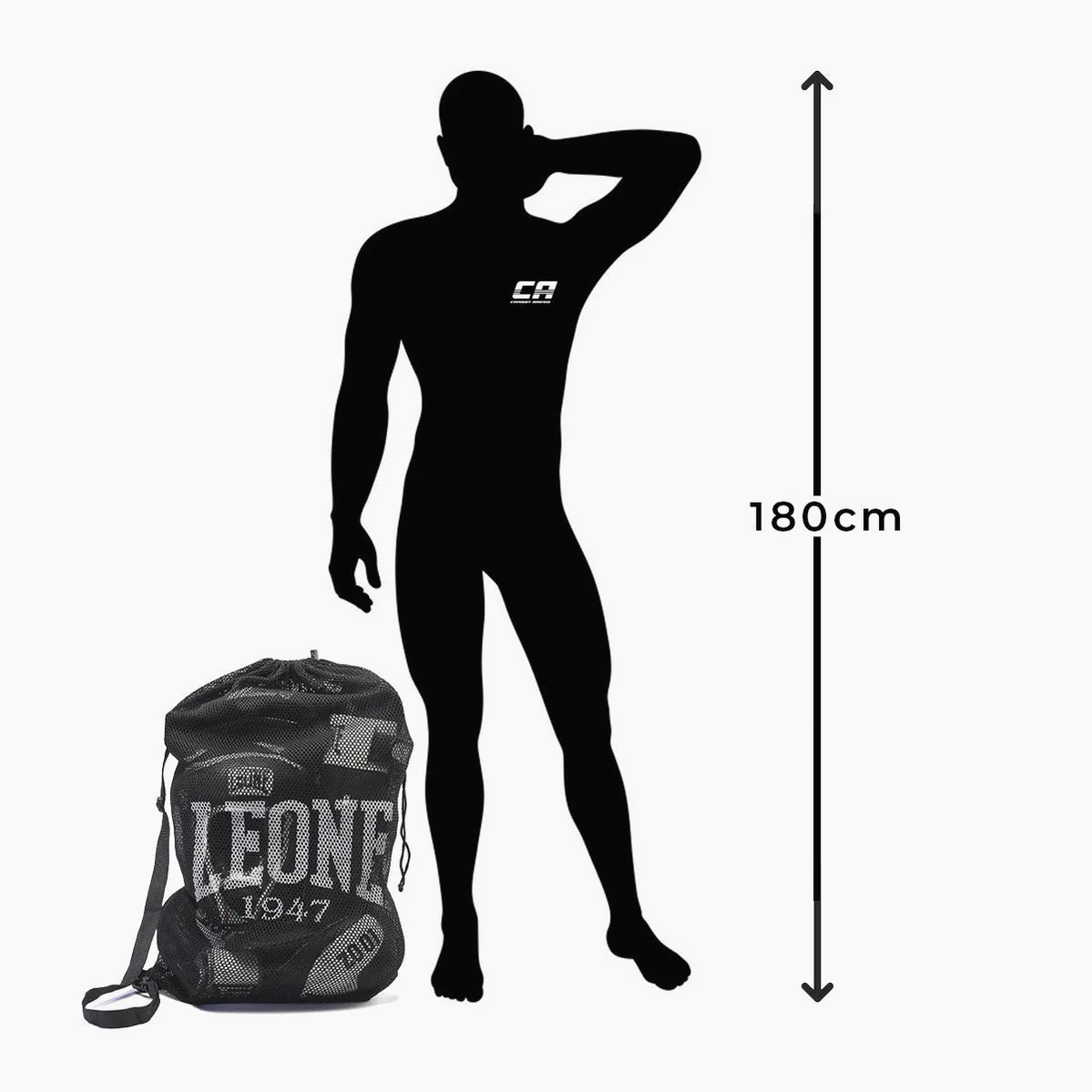 Bolsa de Malla Leone AC900 Bolsa de malla Porta Protecciones - Image 6