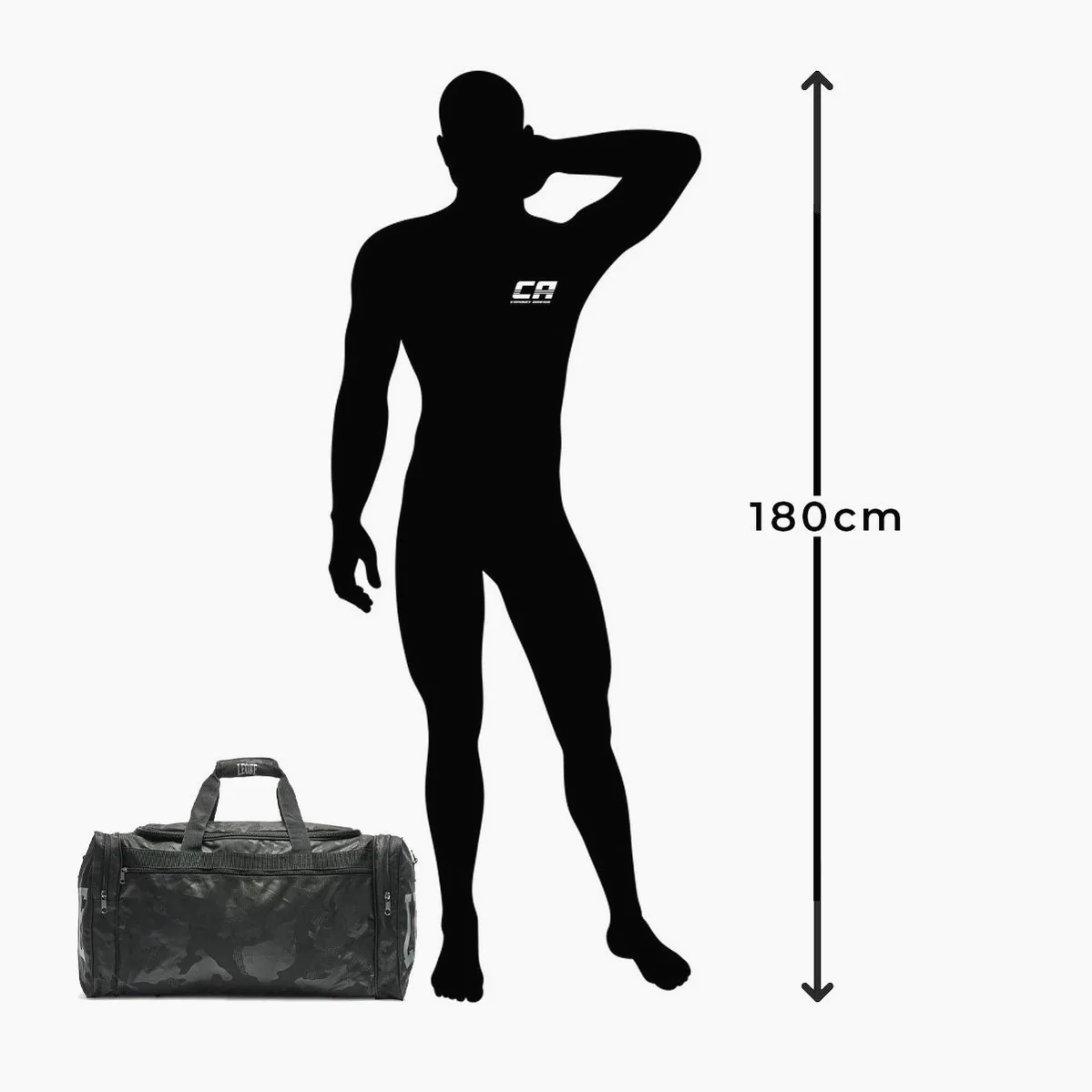 bolsa Leone CamoBlack AC944 - Image 9