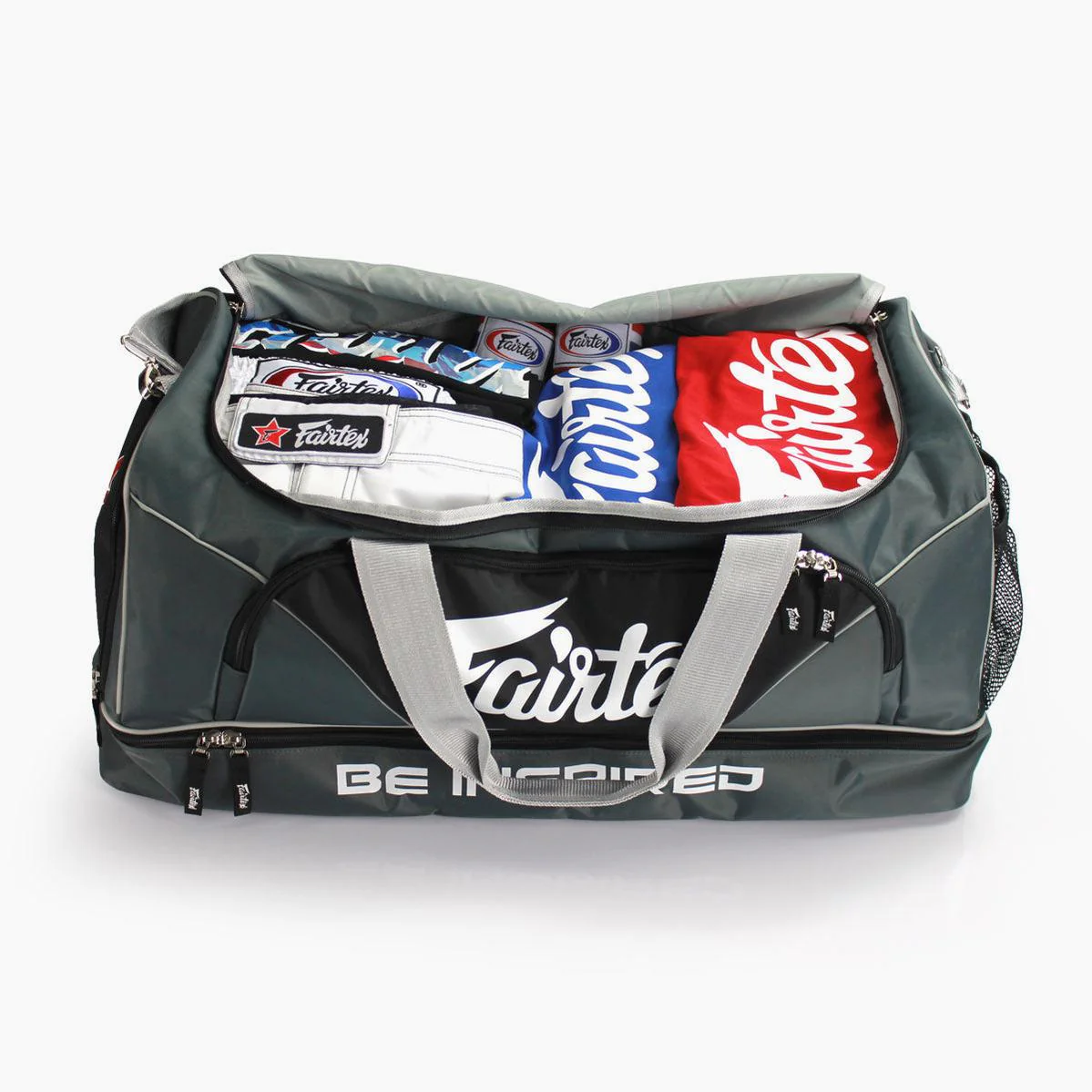 Bolso de gimnasio Fairtex BAG2 Gris-negro  - Image 4
