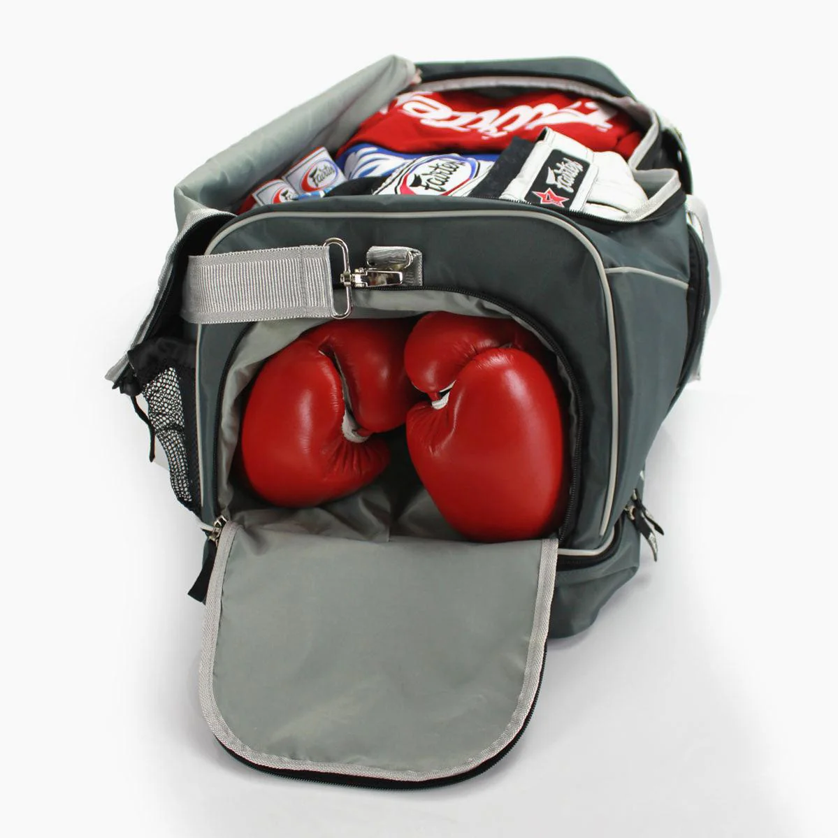 Bolso de gimnasio Fairtex BAG2 Gris-negro  - Image 7