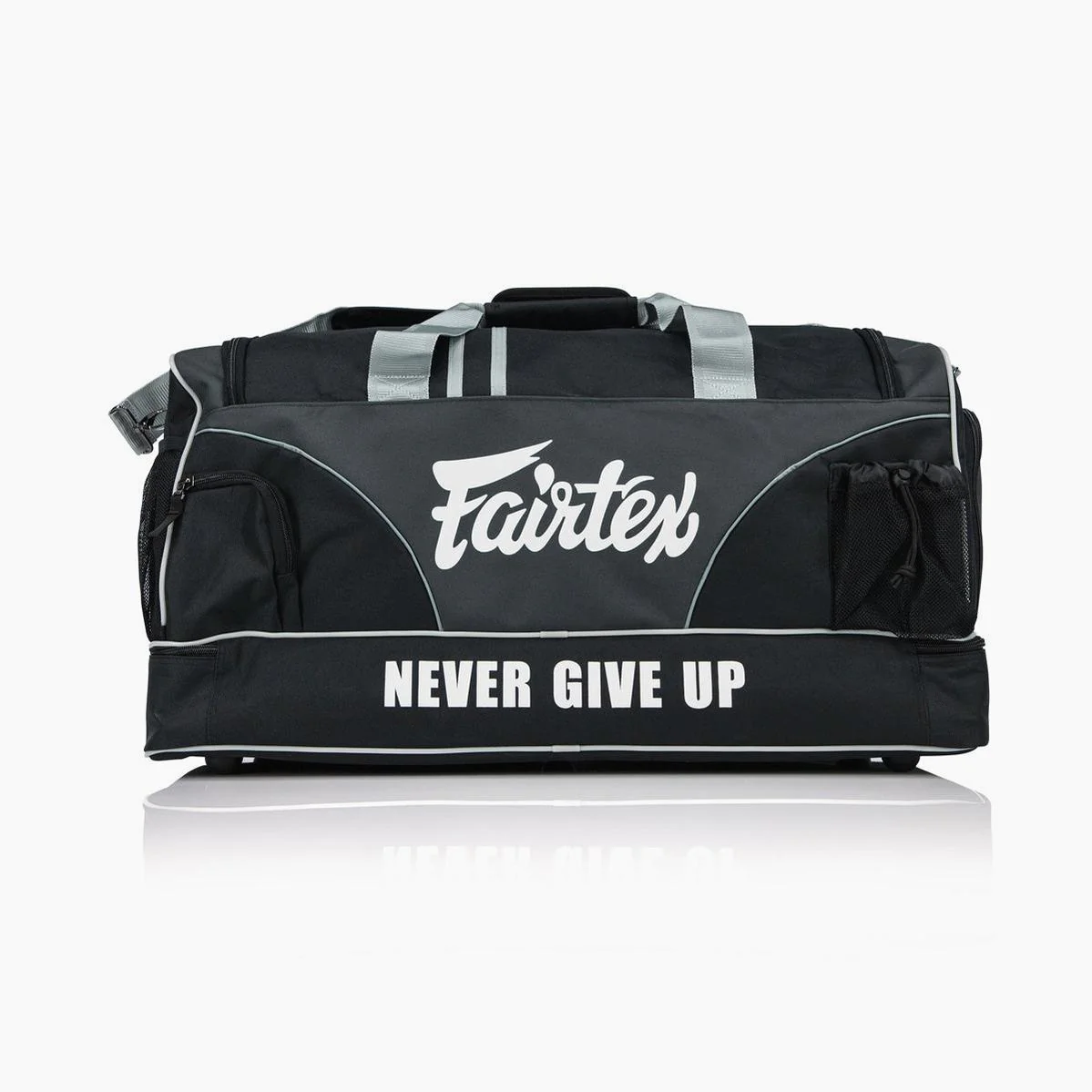 Bolso de gimnasio Fairtex BAG2 Negro-gris  - Image 4