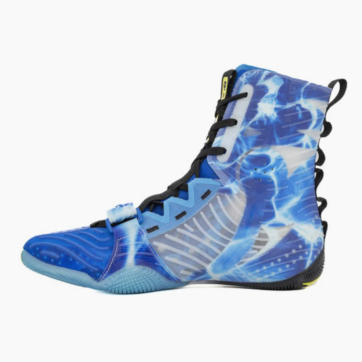Botas de boxeo Nike Hyperko 3 SE Photo Blue-Sonic Yellow  - Image 3