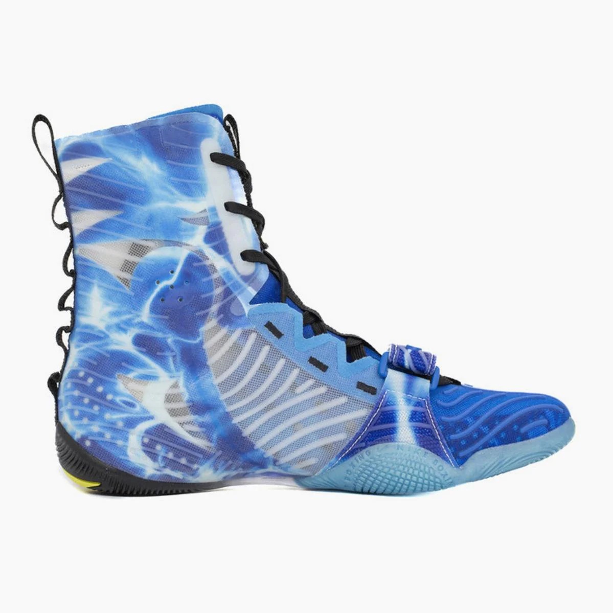 Botas de boxeo Nike Hyperko 3 SE Photo Blue-Sonic Yellow  - Image 4