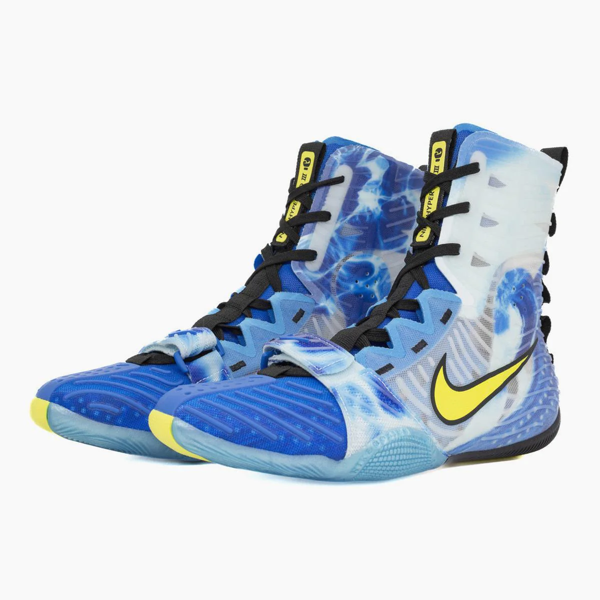 Botas de boxeo Nike Hyperko 3 SE Photo Blue-Sonic Yellow  - Image 5