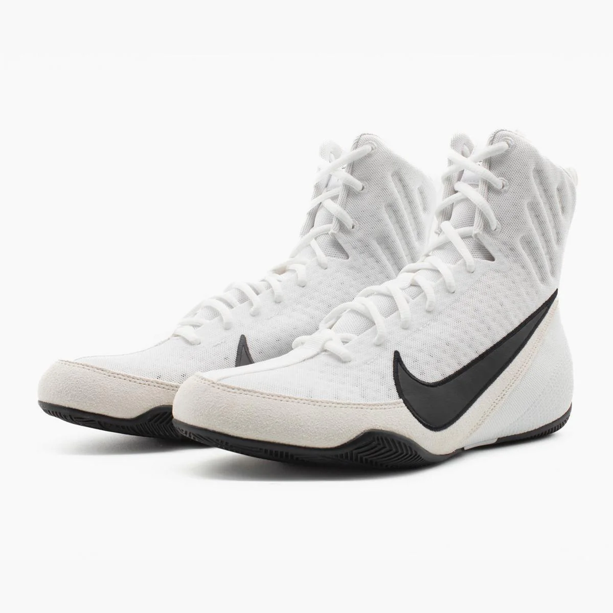 Botas de boxeo Nike Machomai 3 Blanco-negro - Image 4
