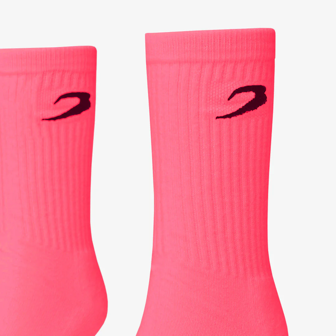 Calcetines Boxraw Crew (3 pares) Rosa - Image 3