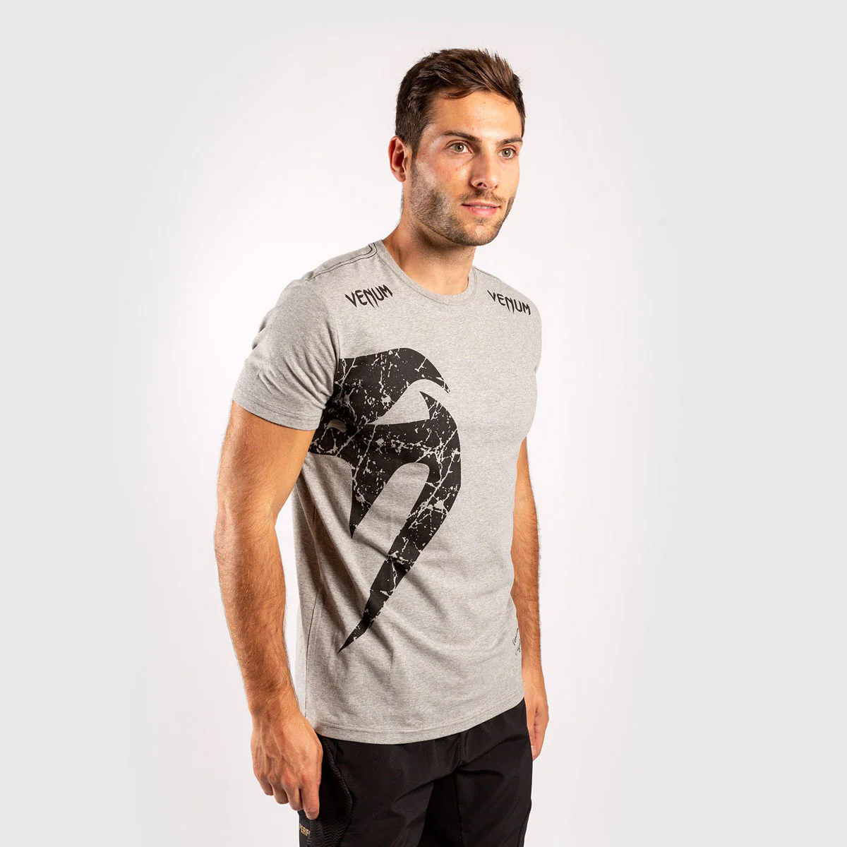 Camiseta en Algodón Venum Giant Gris-Negro - Image 5