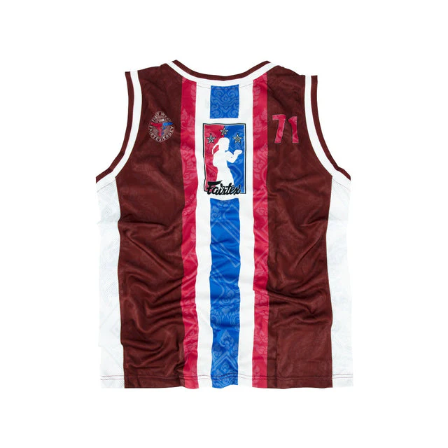Camiseta sin mangas Fairtex Jersey NBA JS19 Marrón  - Image 5