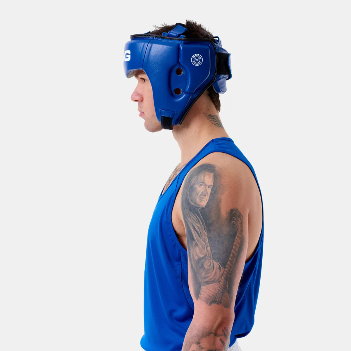 Casco Sting Competition Aprobado World Boxing Azul - Image 5