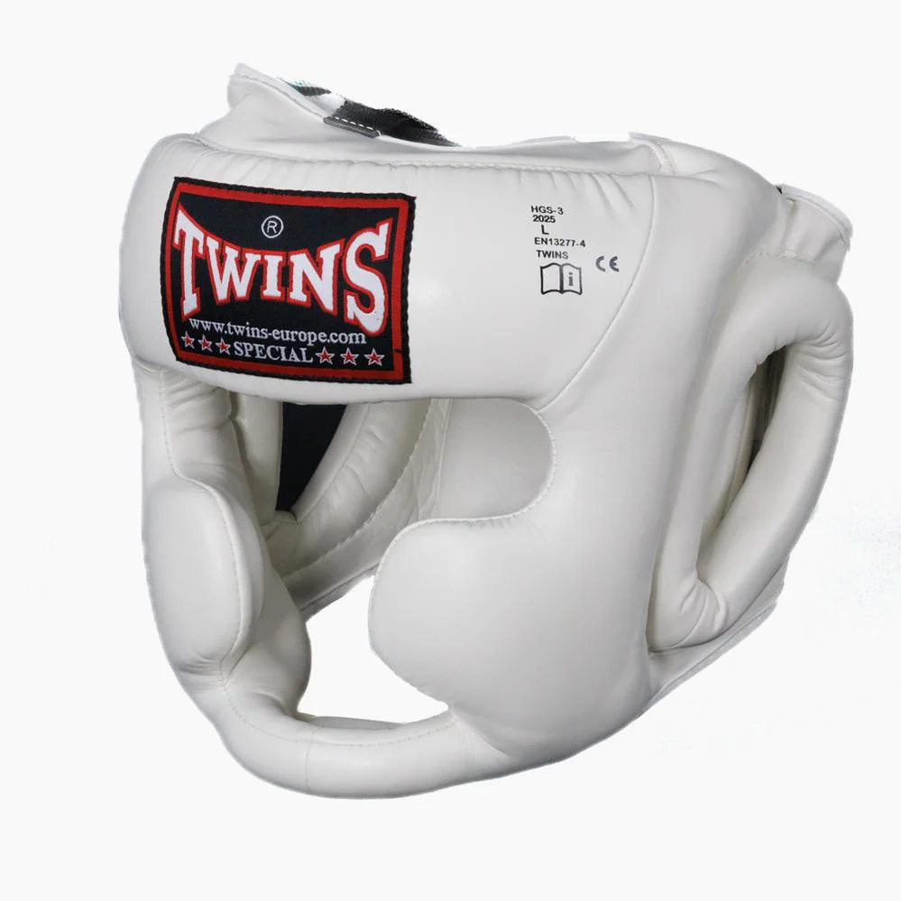 Casco Twins Special HGL3 Blanco Integral - Image 3