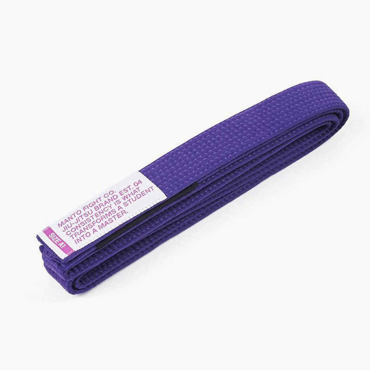 Cinturón BJJ Manto Motto Violeta 