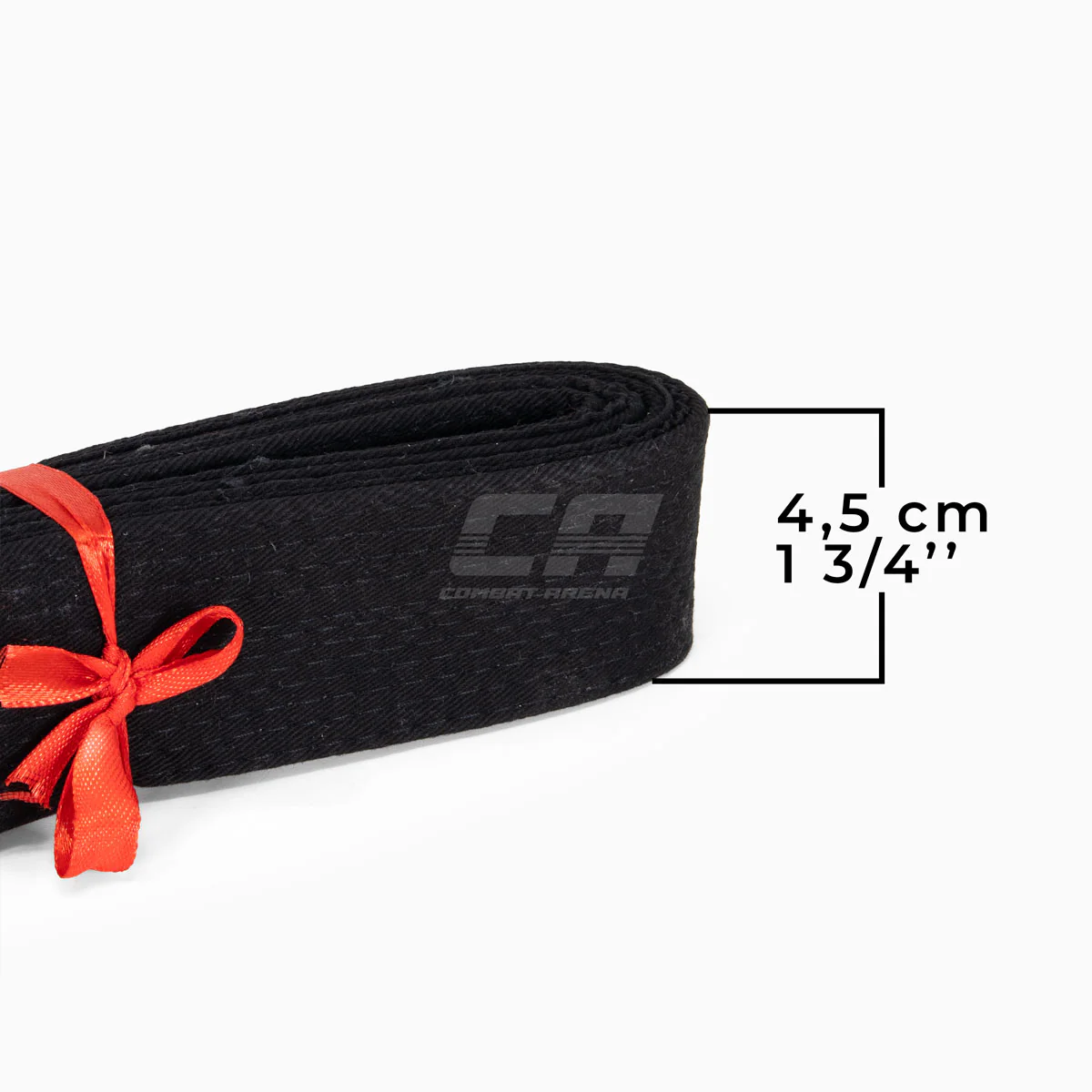 Cinturón negra Arawaza algodón 44 mm - Image 3