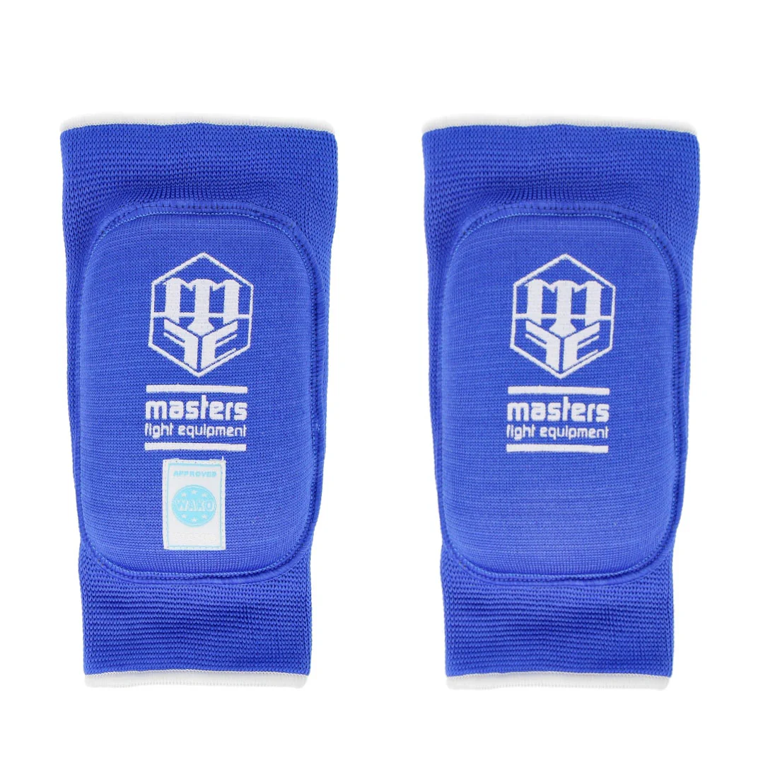 Coderas elásticas reversibles Masters WAKO rojo azul  - Image 3
