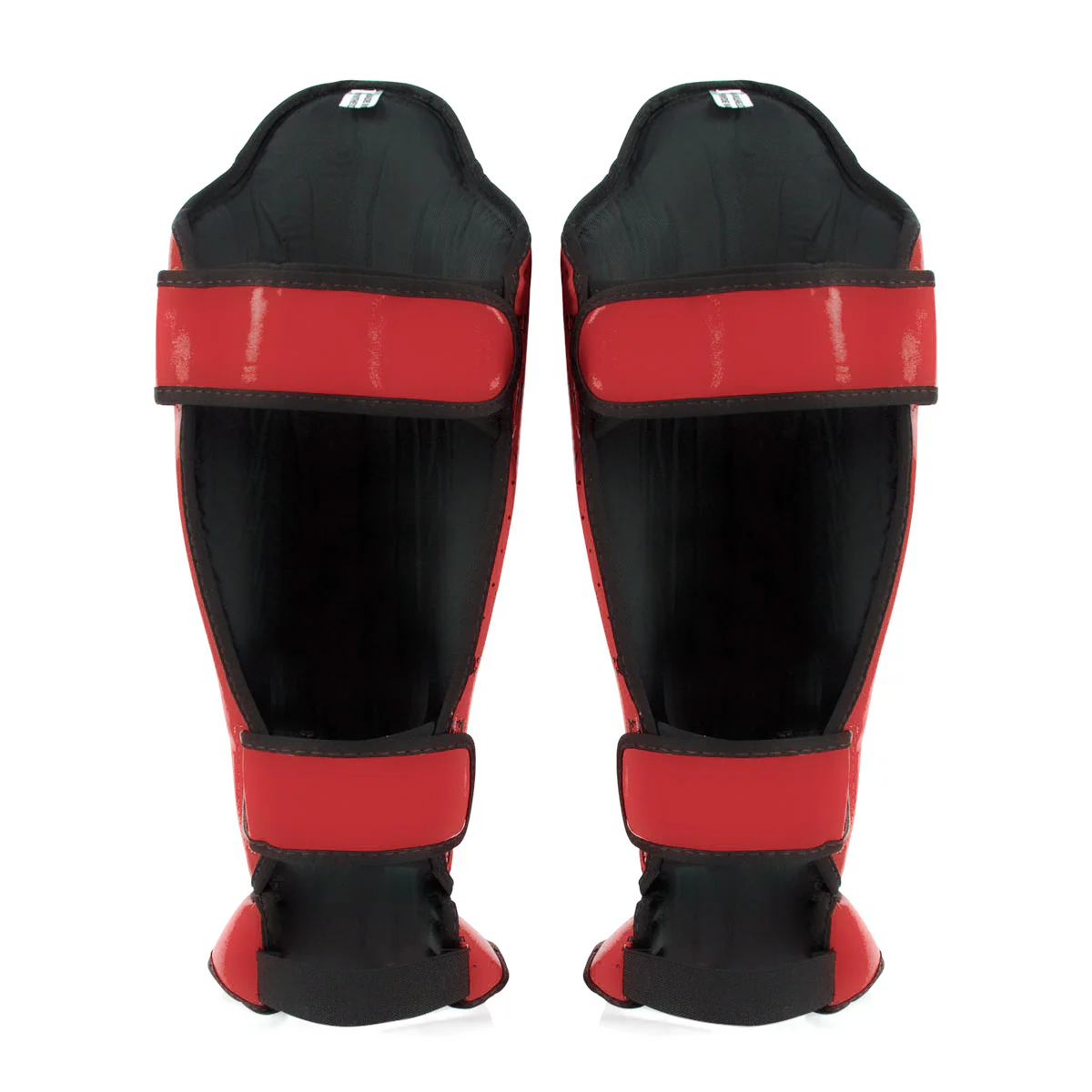 Espinilleras Fairtex Competición SP5 con parapiés Rojo - Image 4