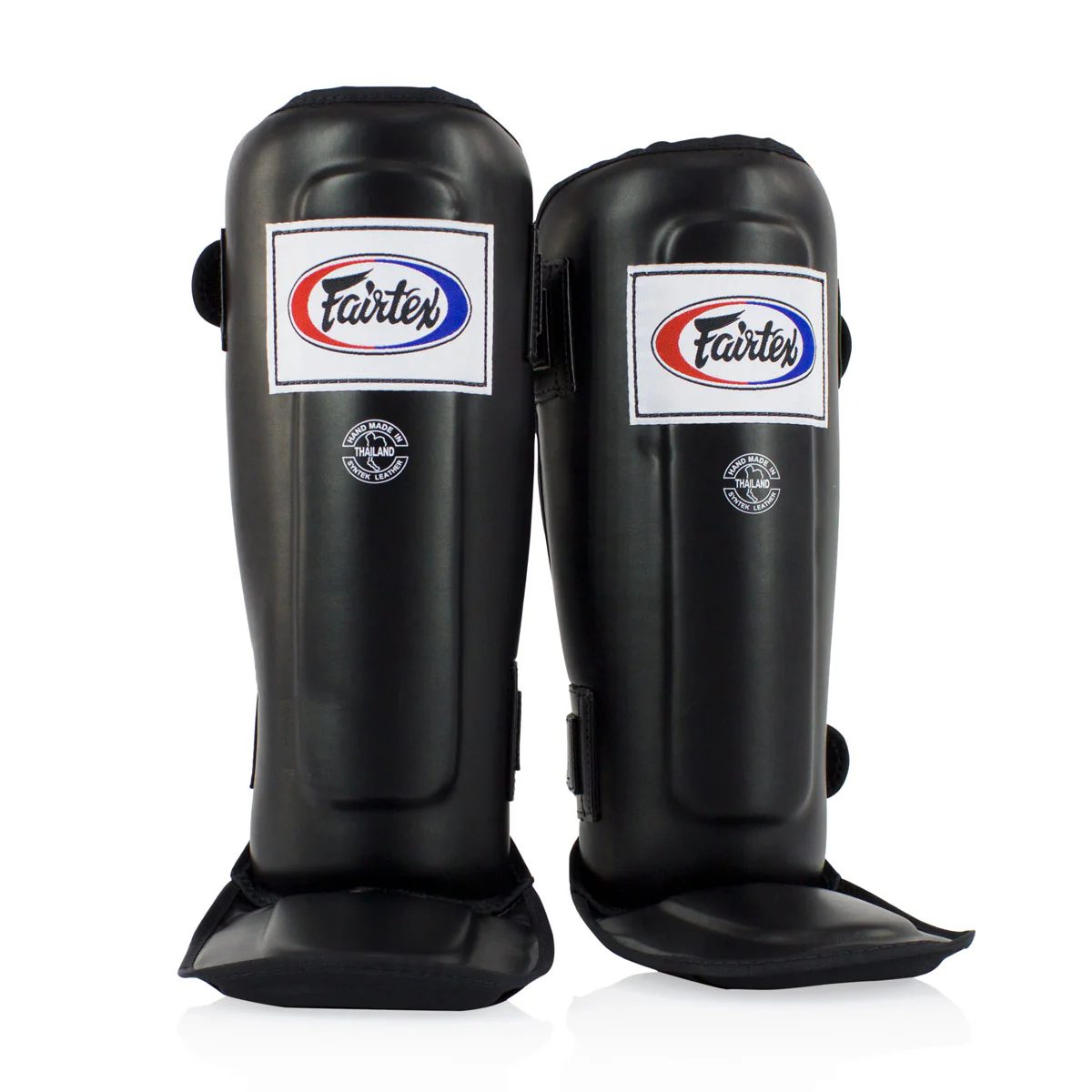Espinilleras Fairtex SP3 de doble acolchado con protector de pies  - Image 2