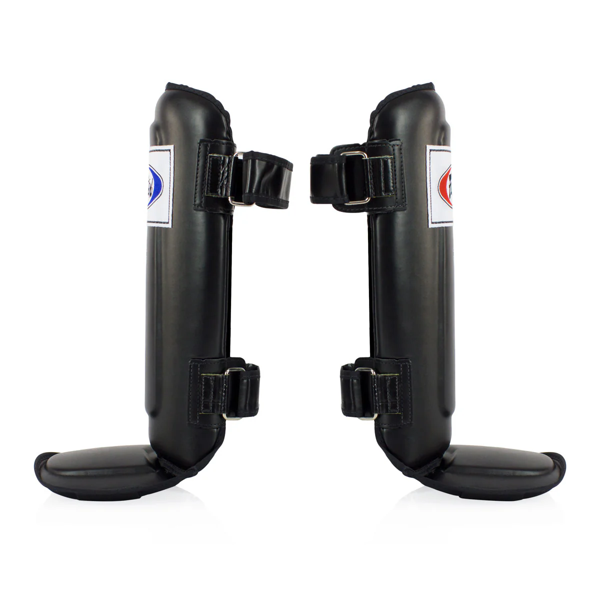 Espinilleras Fairtex SP3 de doble acolchado con protector de pies  - Image 3