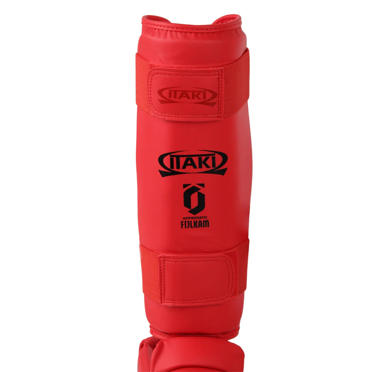Espinilleras Karate Kumite Itaki con protectores de pies FIJLKAM art.413FIJ  - Image 7