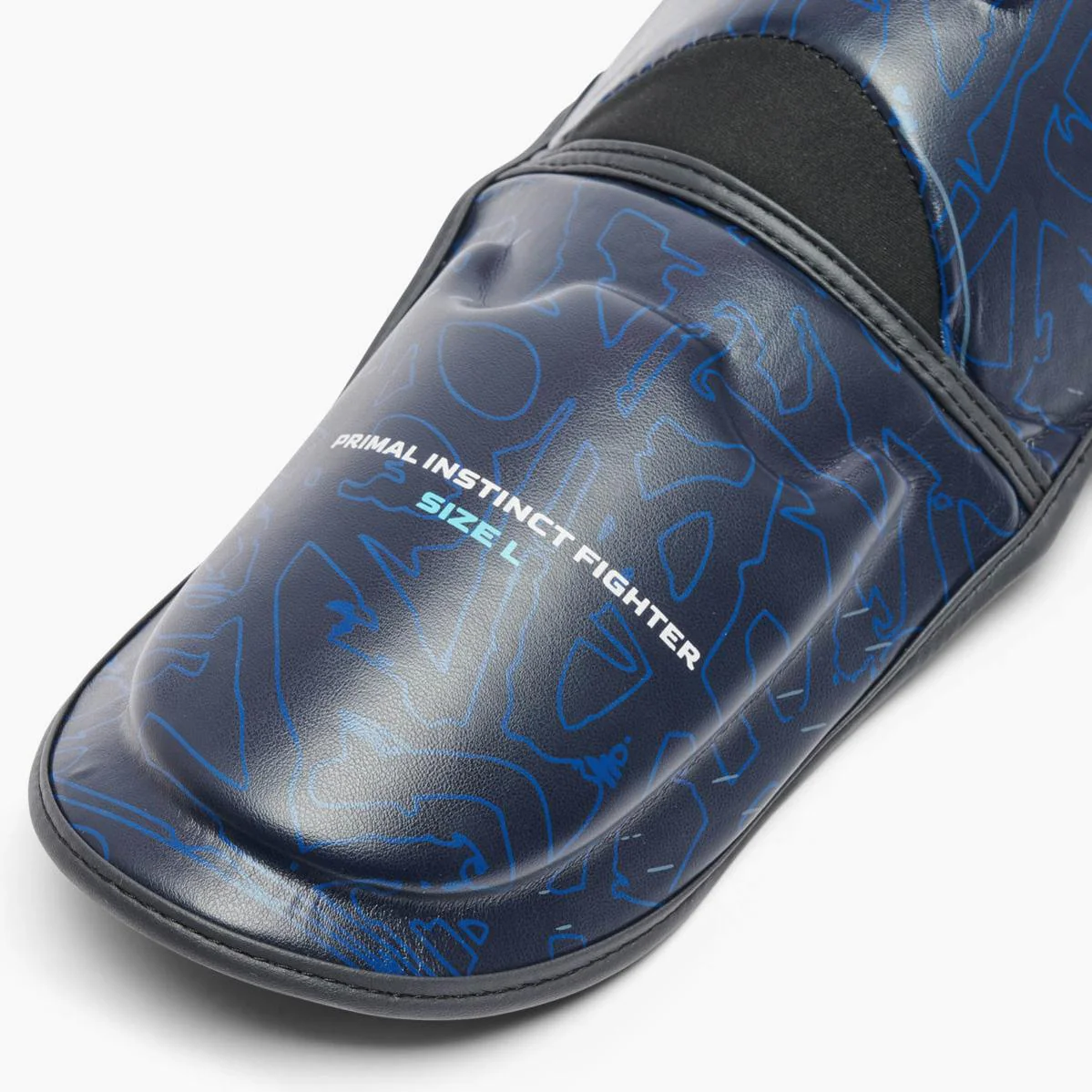 Espinilleras Leone Primal Instinct PT162 Azul  - Image 8
