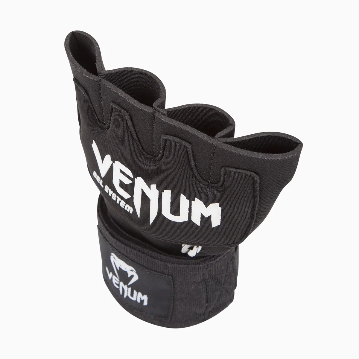 Guante-venda de boxeo en Gel Venum Kontact Quick Wraps negro - Image 4