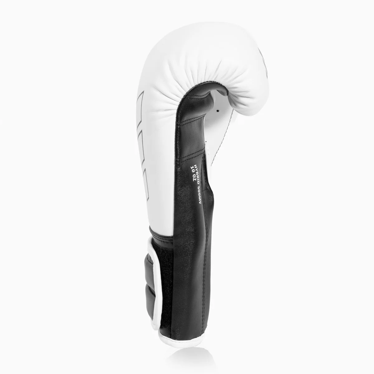 Guantes de boxeo Adidas Hybrid 500 Pro con Velcro Blanco-negro  - Image 2