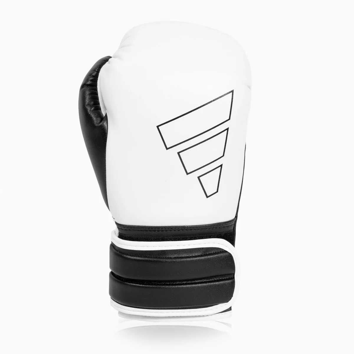 Guantes de boxeo Adidas Hybrid 500 Pro con Velcro Blanco-negro  - Image 5