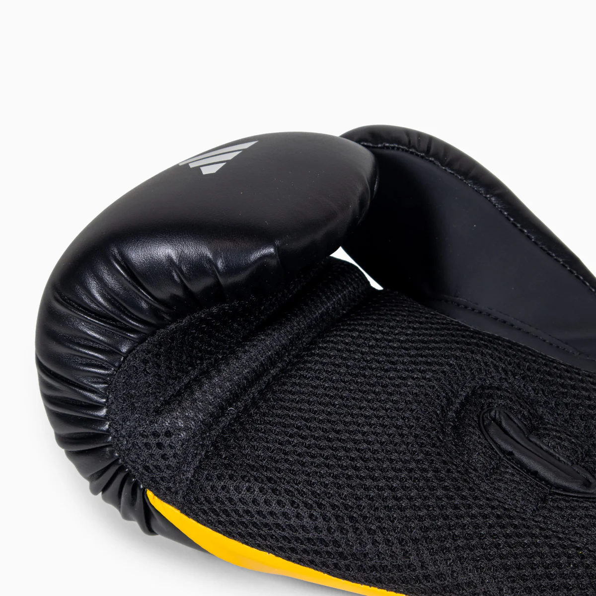 Guantes de boxeo Adidas Speed Tilt 200 WAKO 10 Oz Negro-amarillo-blanco  - Image 8