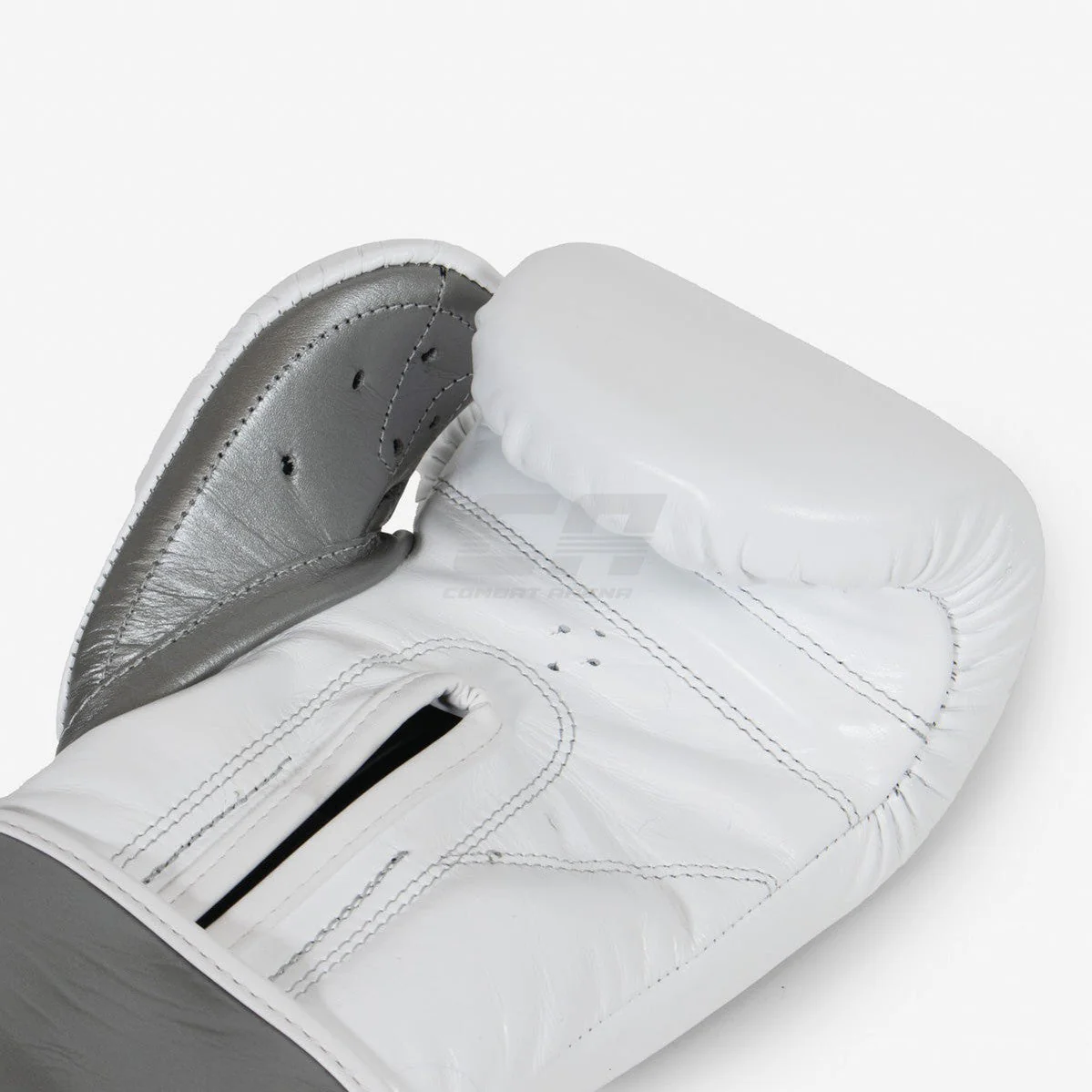 Guantes de boxeo Cleto Reyes Sparring CE6 Blanco-plata Edición Especial  - Image 8