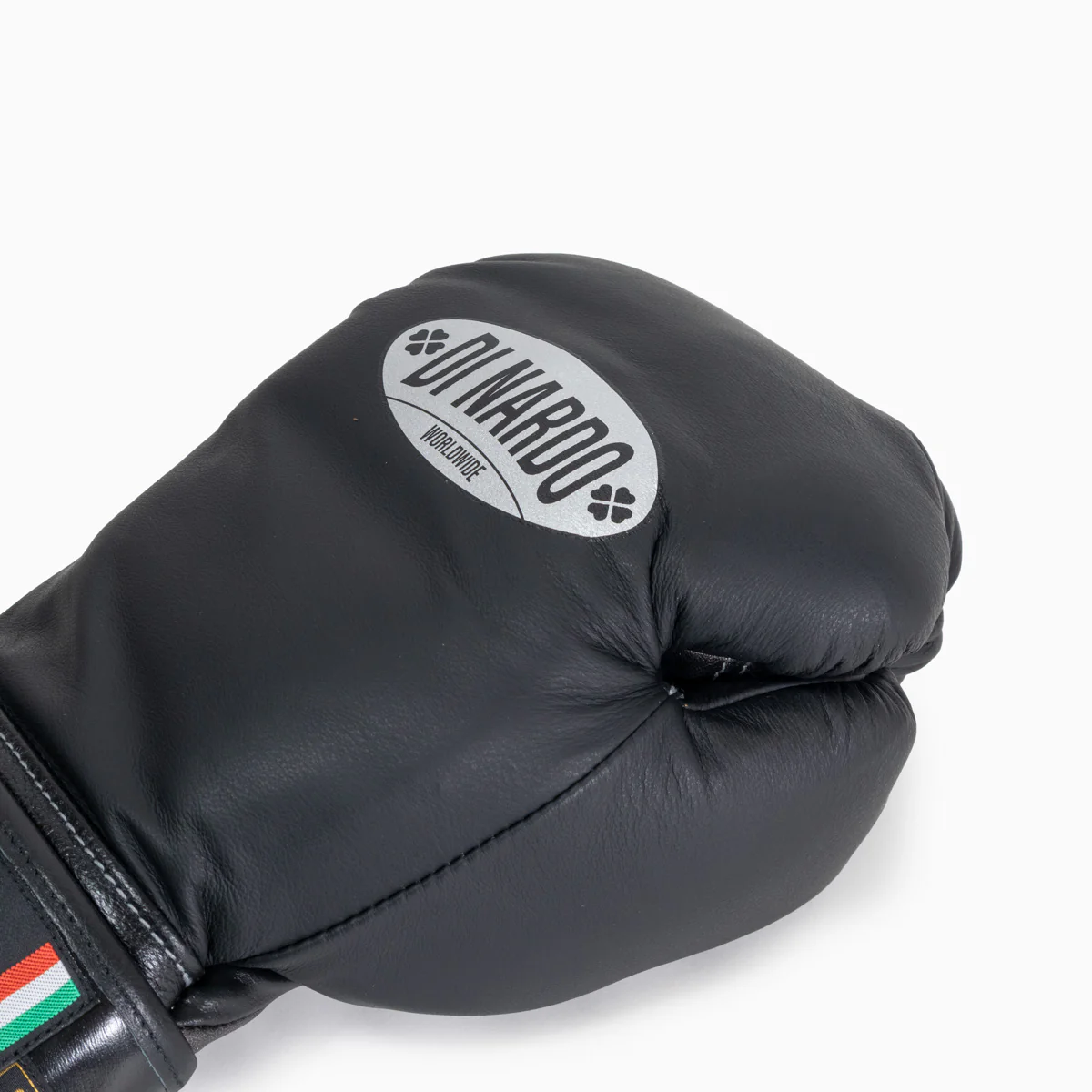 Guantes de boxeo Di Nardo con Velcro 12 Oz Negro-plata oscura  - Image 10