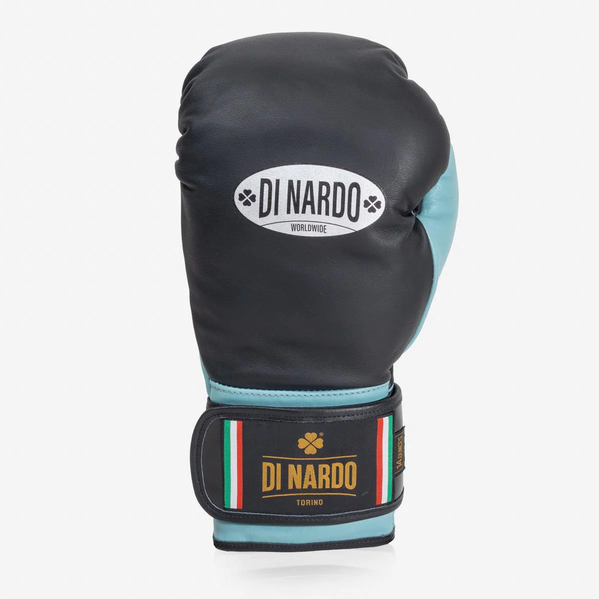 Guantes de boxeo Di Nardo con Velcro 14 Oz Negro-agua  - Image 4