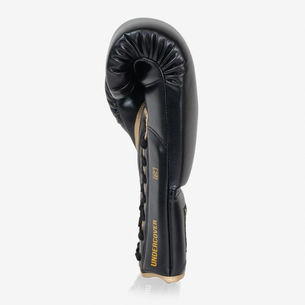 Guantes de boxeo Di Nardo Encubierto con Cordones Negro-oro  - Image 5