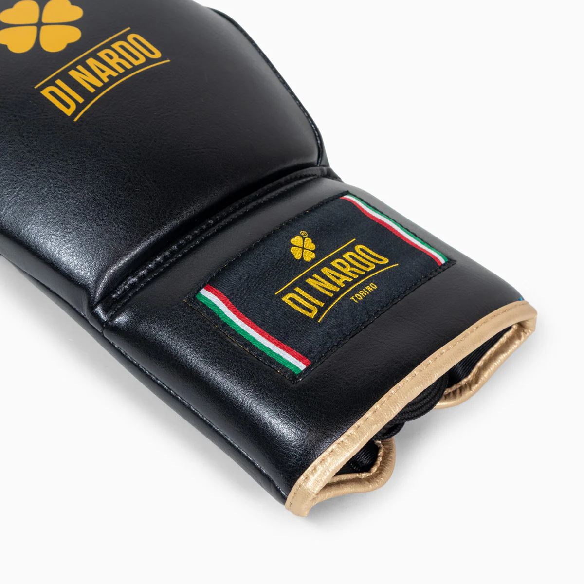 Guantes de boxeo Di Nardo Encubierto con Cordones Negro-oro  - Image 9