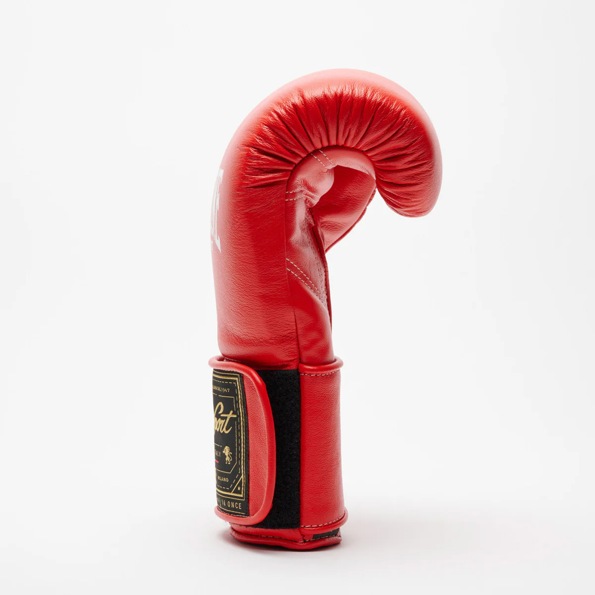 Guantes de boxeo Leone Deporte Orlando Classico con velcro Rojo  - Image 6