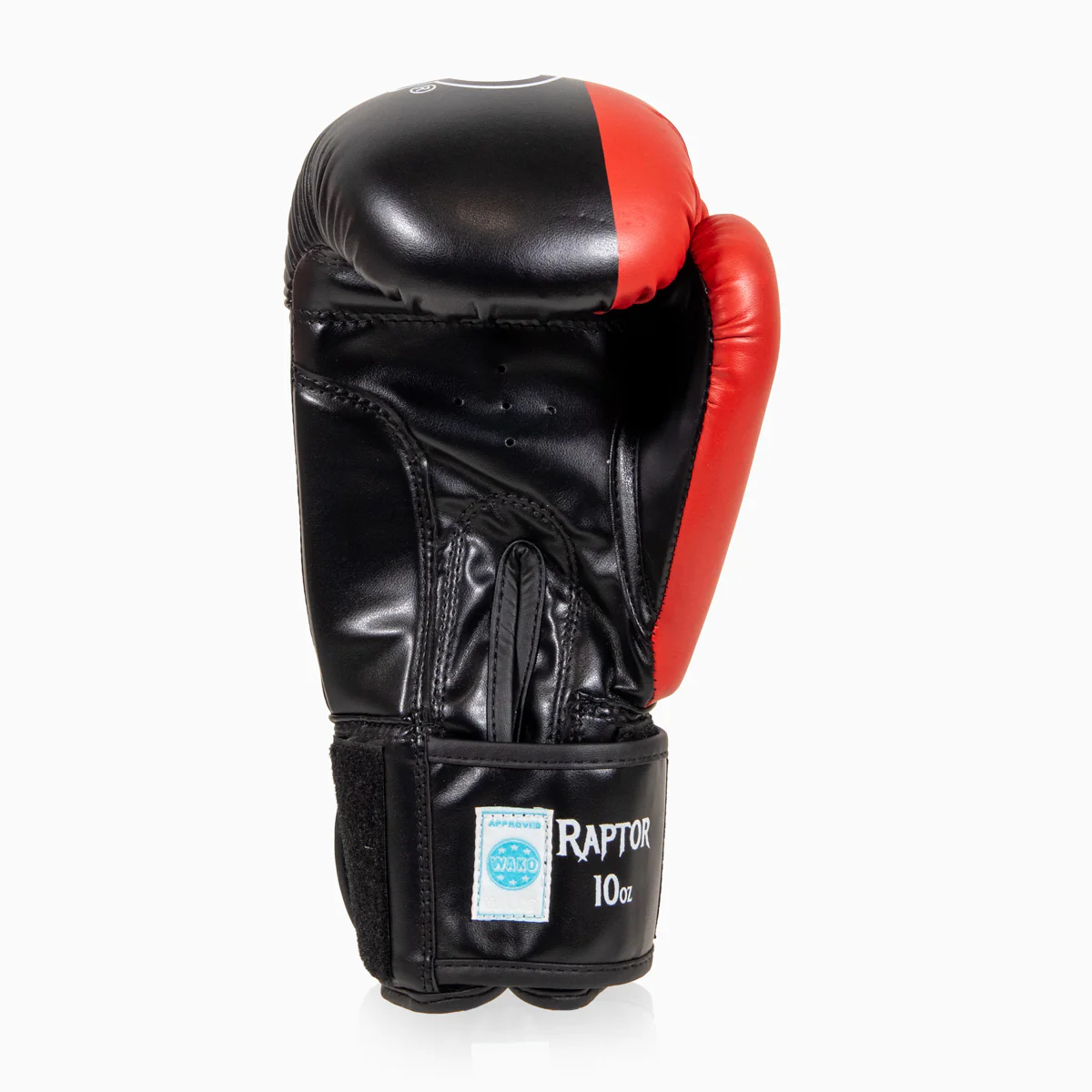 Guantes de boxeo Raptor SAP WAKO 10 Oz Negro-rojo  - Image 4