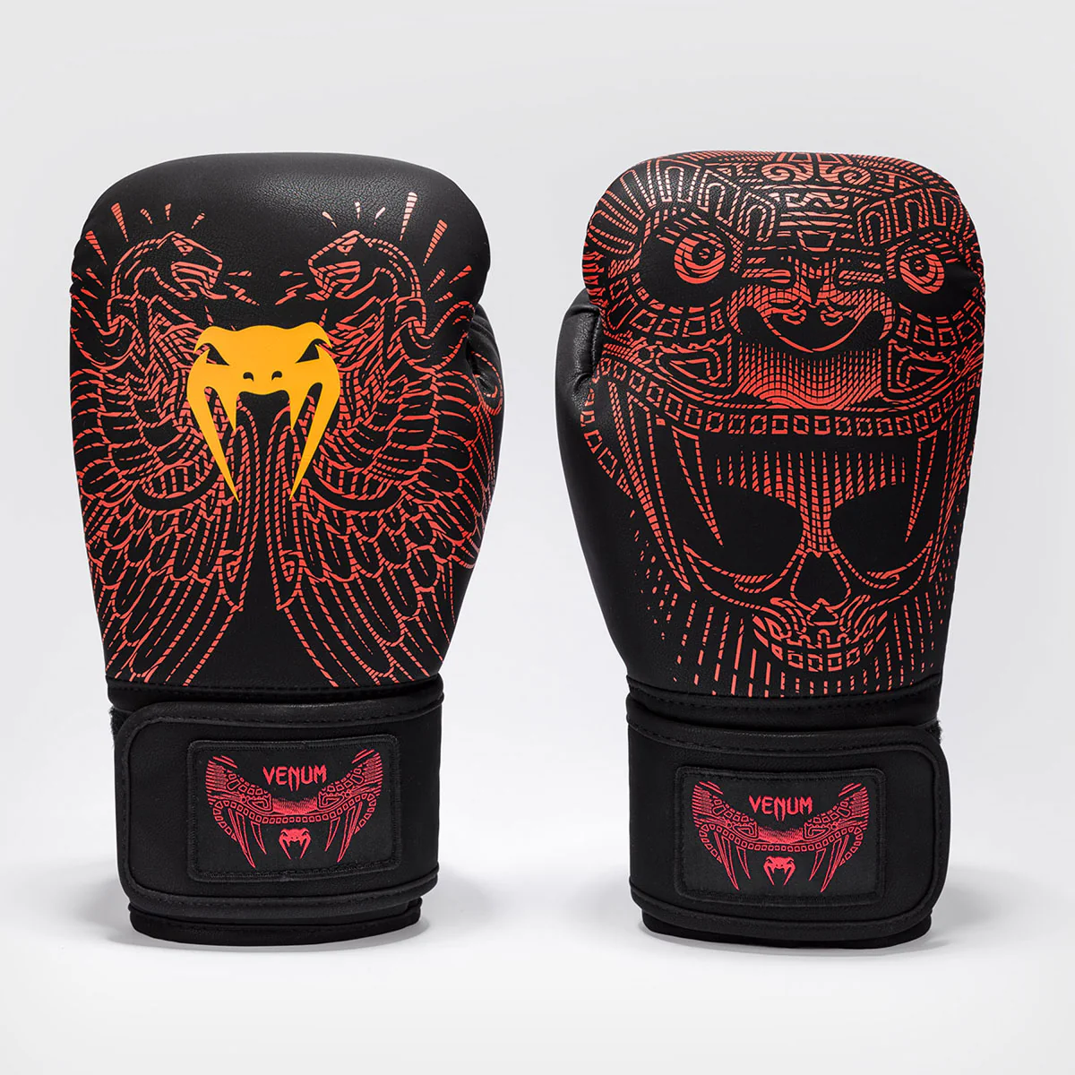 Guantes de boxeo Venum Quetzal Fury Negro-rojo - Image 2