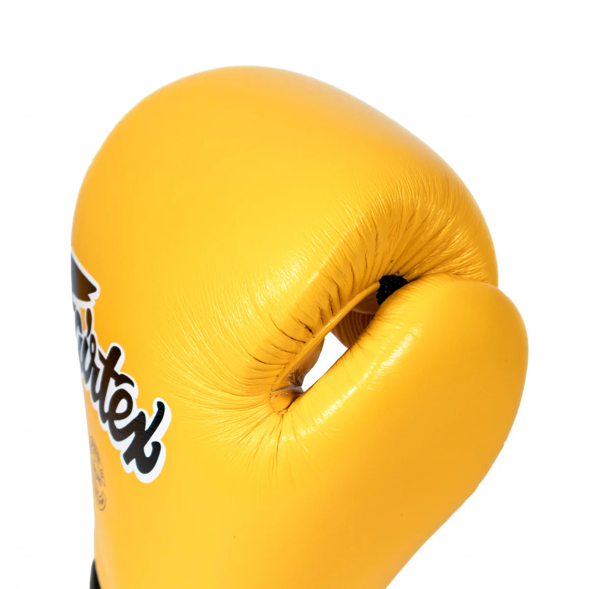 Guantes Muay Thai Fairtex BGV1 Amarillo  - Image 4