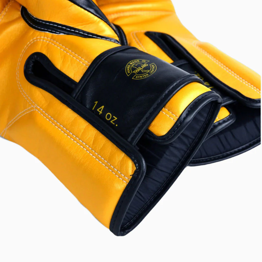 Guantes Muay Thai Fairtex Super Sparring BGV18 Negro-oro  - Image 5