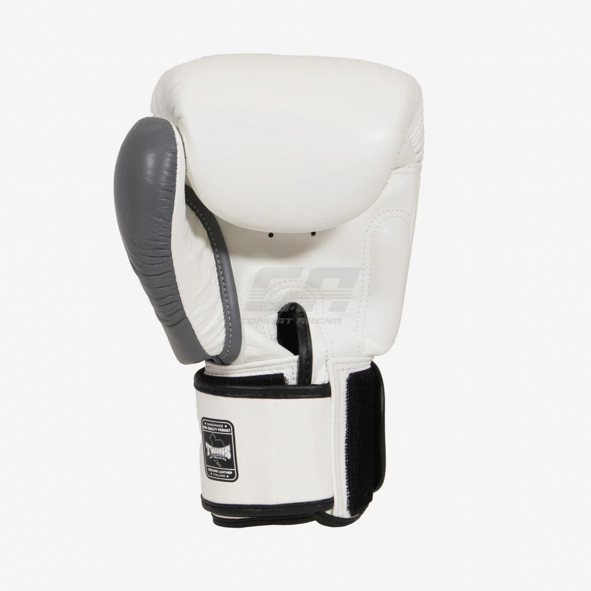 Guantes Muay Thai Twins Special BGVL 8 Blanco-gris  - Image 4