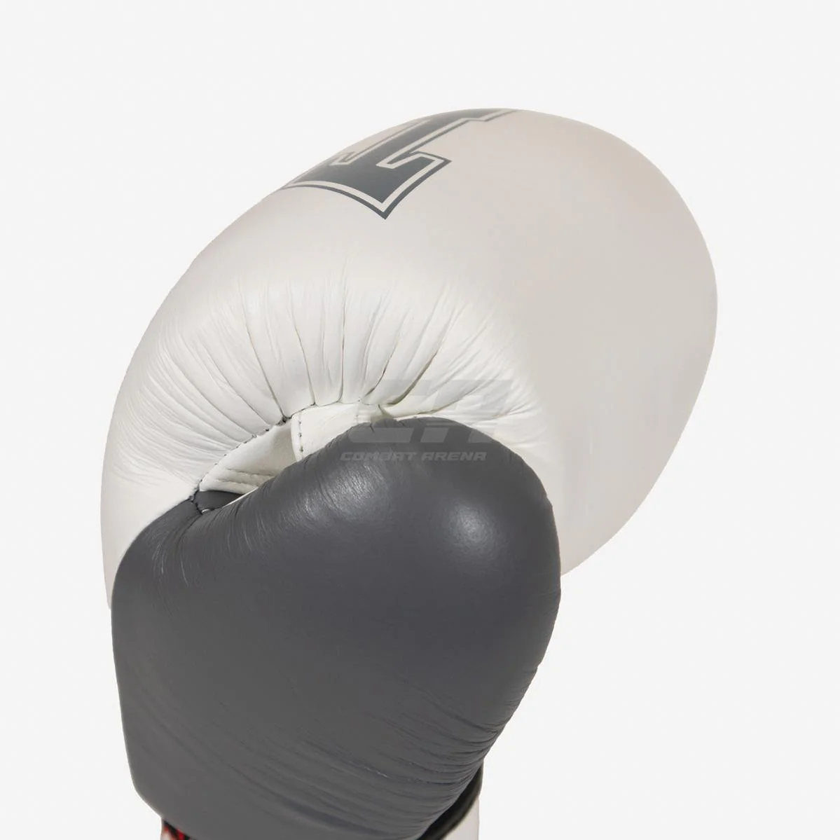 Guantes Muay Thai Twins Special BGVL 8 Blanco-gris  - Image 7