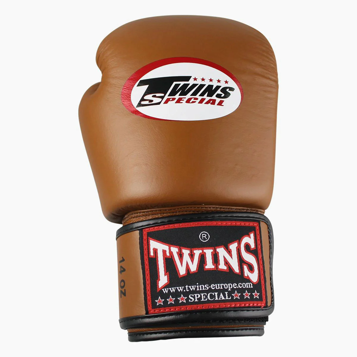 Guantes Muay Thai Twins Special BGVL3 Retro Marrón  - Image 3