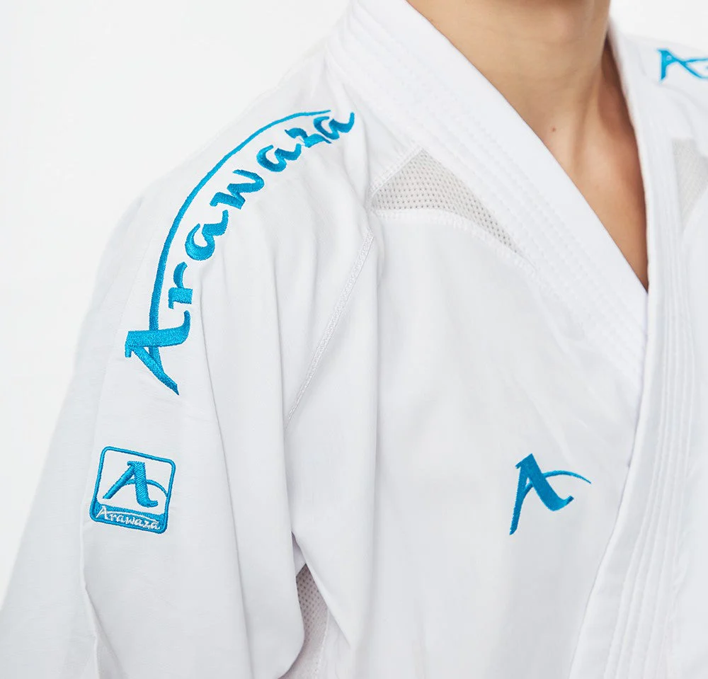 Karategui Arawaza Kumite Deluxe Evo WKF Premiere League KIT (2 chaquetas + 1 pantalón) - Image 4