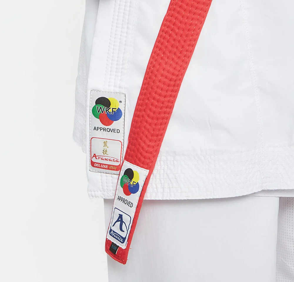 Karategui Arawaza Kumite Deluxe Evo WKF Premiere League KIT (2 chaquetas + 1 pantalón) - Image 7