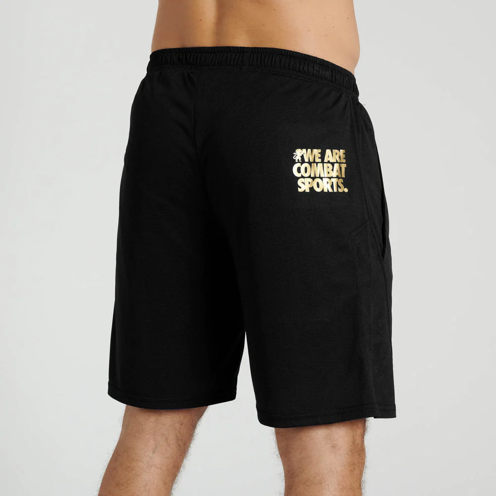 Pantalones cortos de entrenamiento Leone DNA ABX726 Negro - Image 2