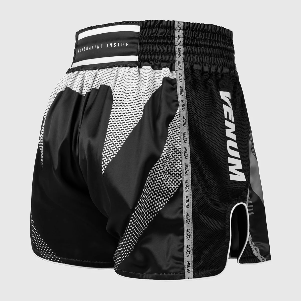 Pantalones cortos kick-tailandés Venum Adrenaline Negro-gris  - Image 4