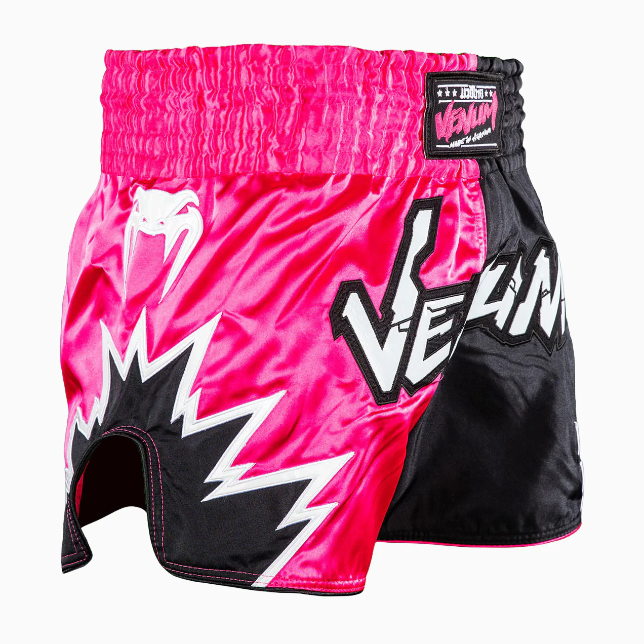 Pantalones cortos kick-tailandés Venum Inferno 2.0 rosa-negro - Image 2